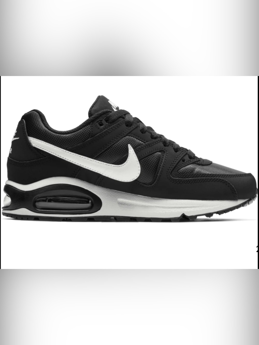 Women’s Nike Black Air Max Command, Size 8.5